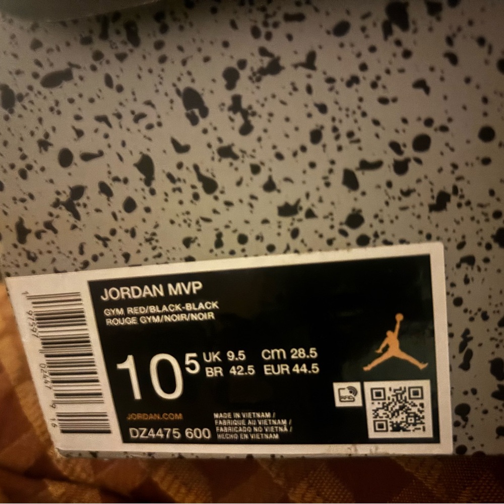 Jordan MVP Gym Red/Black Sneakers